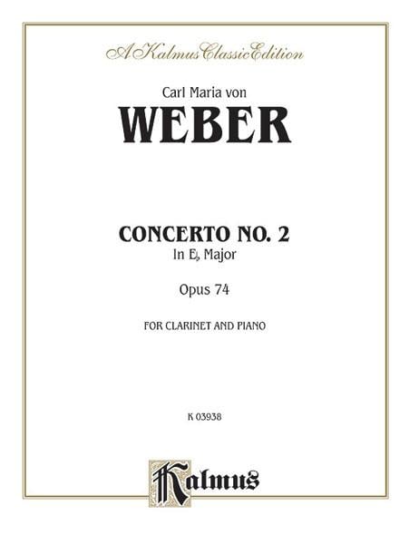Clarinet Concerto No. 2 in E-Flat Major, Op. 74